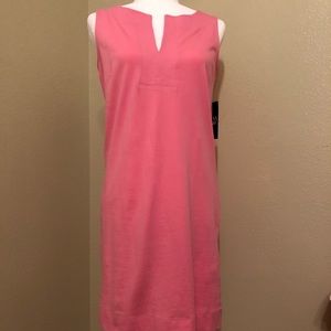New York & Company  Pink Sleeveless Cotton Dress